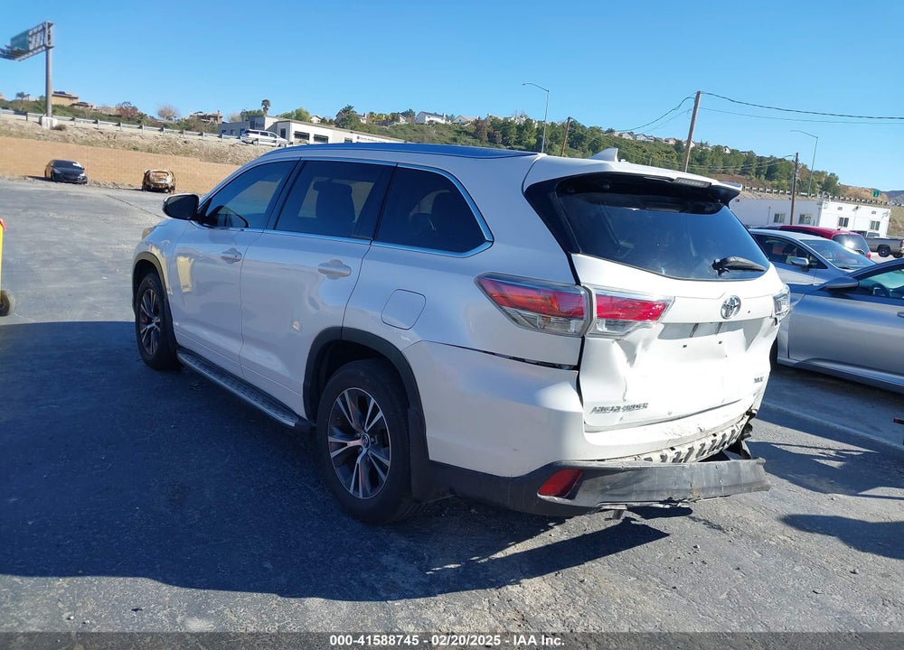 2016 TOYOTA HIGHLANDER VIN: 5TDKKRFH3GS160434