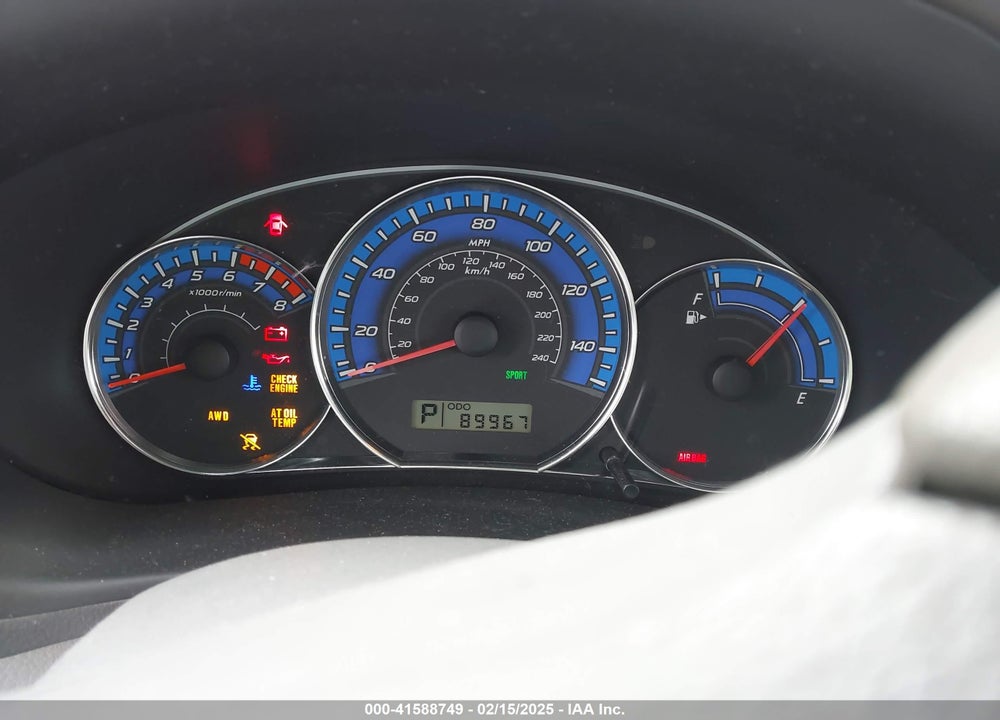 2009 SUBARU FORESTER 2.5X VIN: JF2SH61669H788452