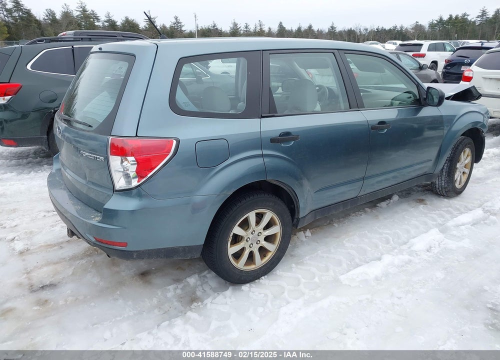 2009 SUBARU FORESTER 2.5X VIN: JF2SH61669H788452