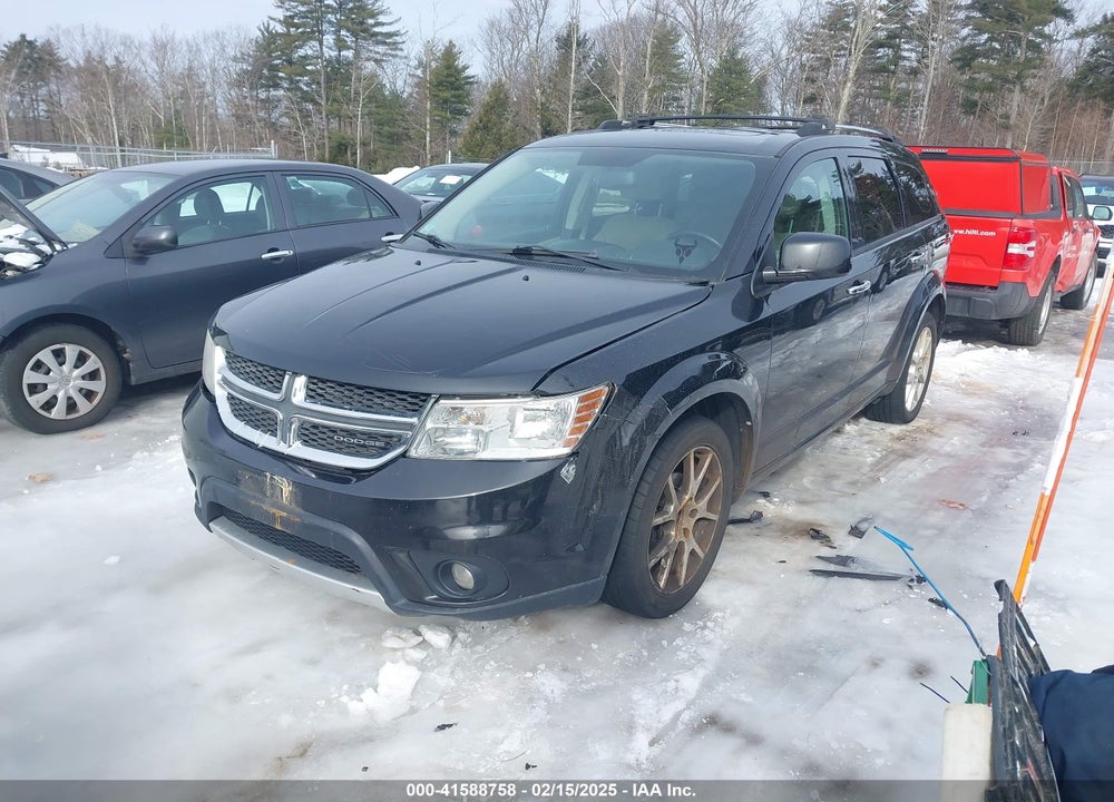 2011 DODGE JOURNEY CREW VIN: 3D4PH3FG2BT534980