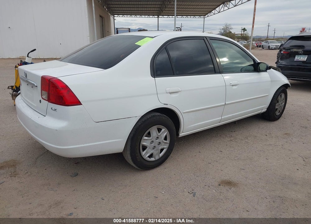 2003 HONDA CIVIC LX VIN: 2HGES16553H564270