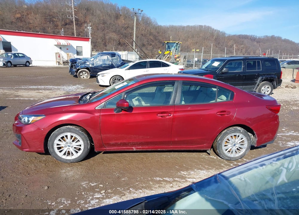 2018 SUBARU IMPREZA VIN: 4S3GKAD69J3618348