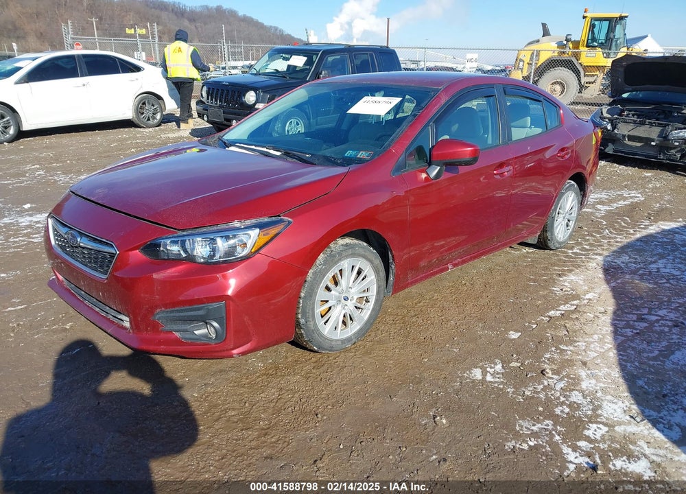 2018 SUBARU IMPREZA VIN: 4S3GKAD69J3618348