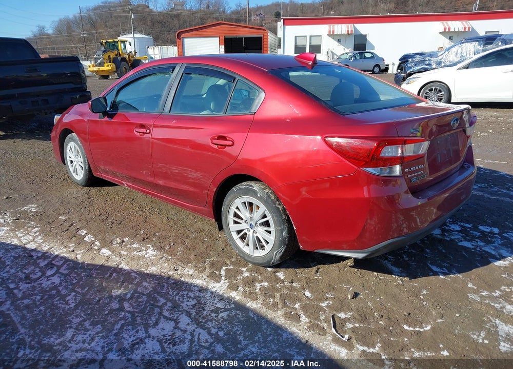 2018 SUBARU IMPREZA VIN: 4S3GKAD69J3618348
