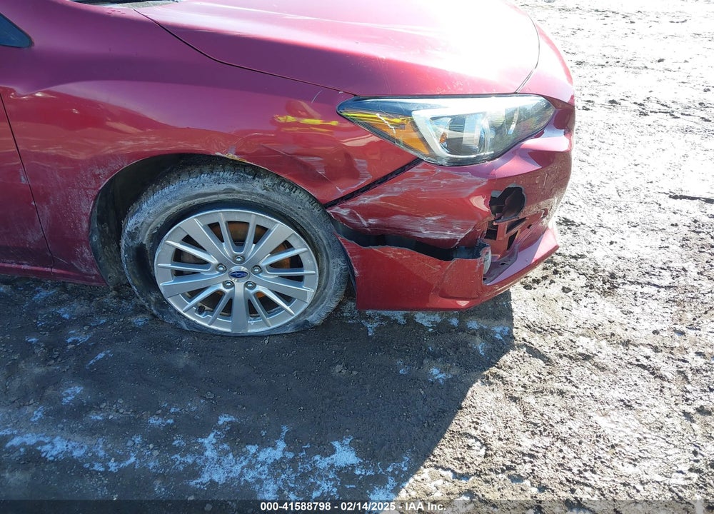 2018 SUBARU IMPREZA VIN: 4S3GKAD69J3618348
