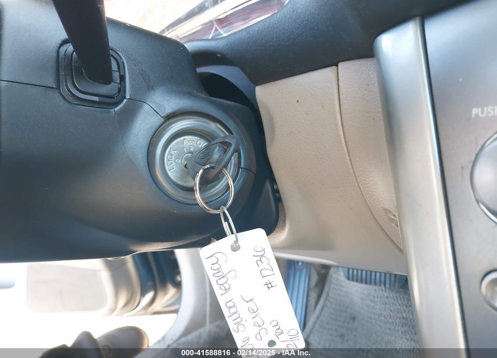 2006 SUBARU LEGACY VIN: 4S3BL626067214300