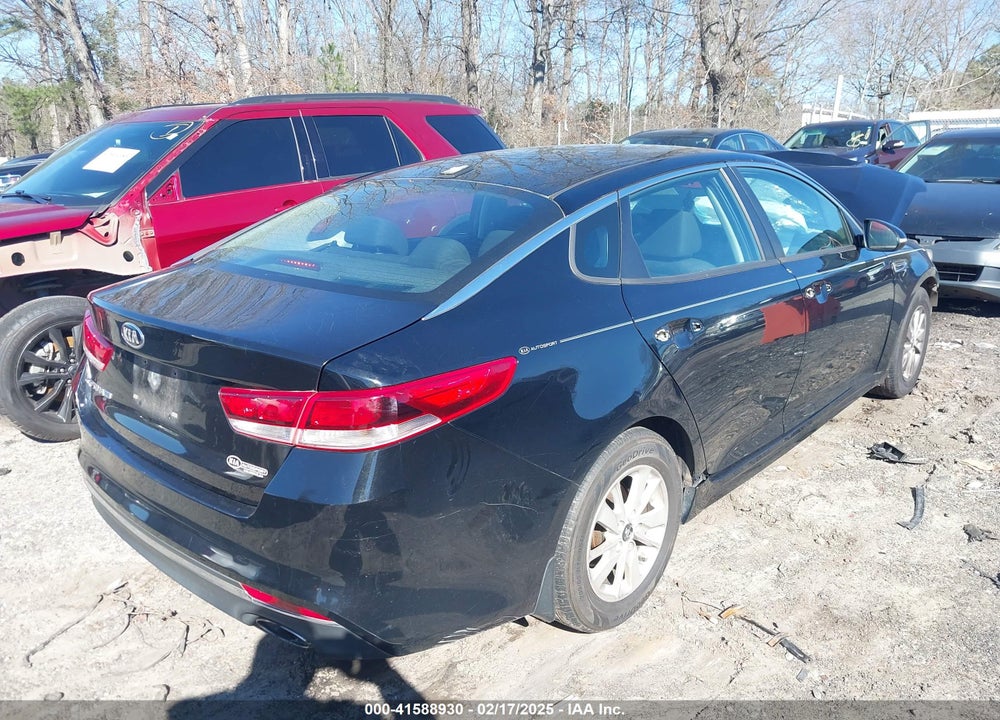 2016 KIA OPTIMA LX VIN: 5XXGT4L3XGG023393