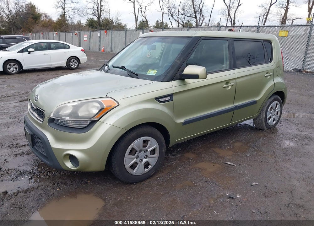 2013 KIA SOUL VIN: KNDJT2A57D7500395