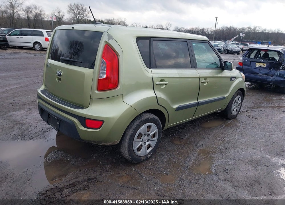 2013 KIA SOUL VIN: KNDJT2A57D7500395