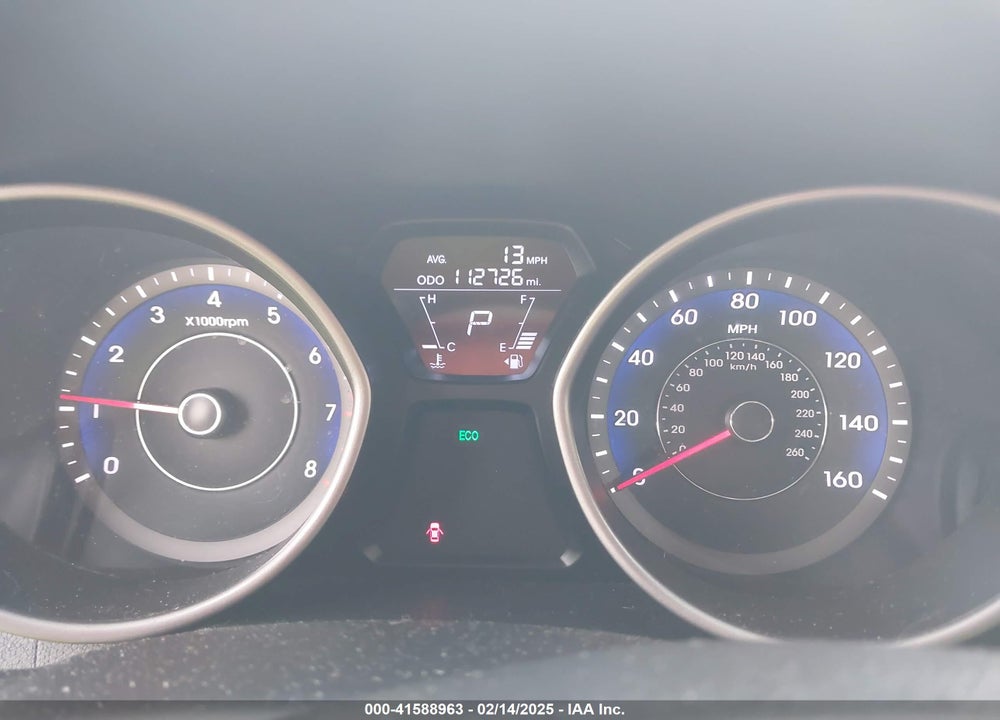 2013 HYUNDAI ELANTRA VIN: KMHDH6AE8DU011104
