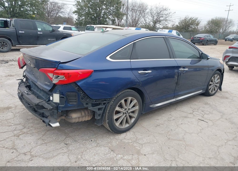 2016 HYUNDAI SONATA VIN: 5NPE34AF3GH265838