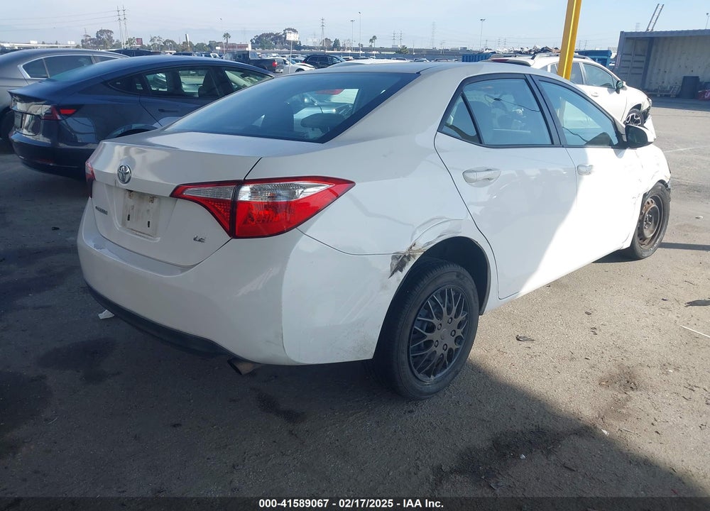 2014 TOYOTA COROLLA VIN: 5YFBURHE0EP043719