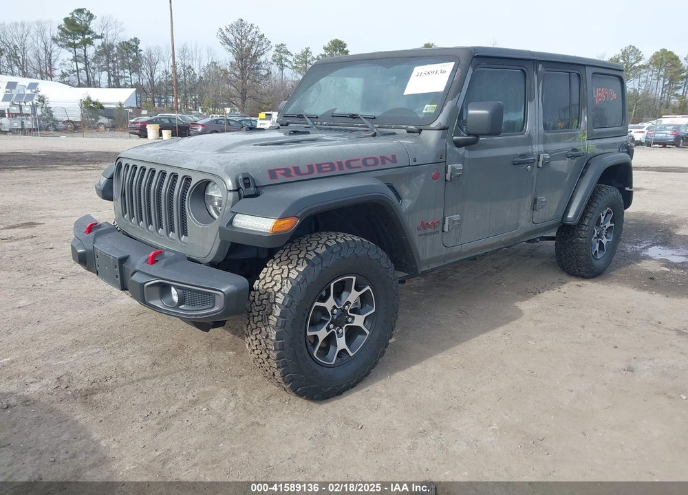 2021 JEEP WRANGLER UNLIMITED RUBICON 4X4 VIN: 1C4JJXFM8MW660312