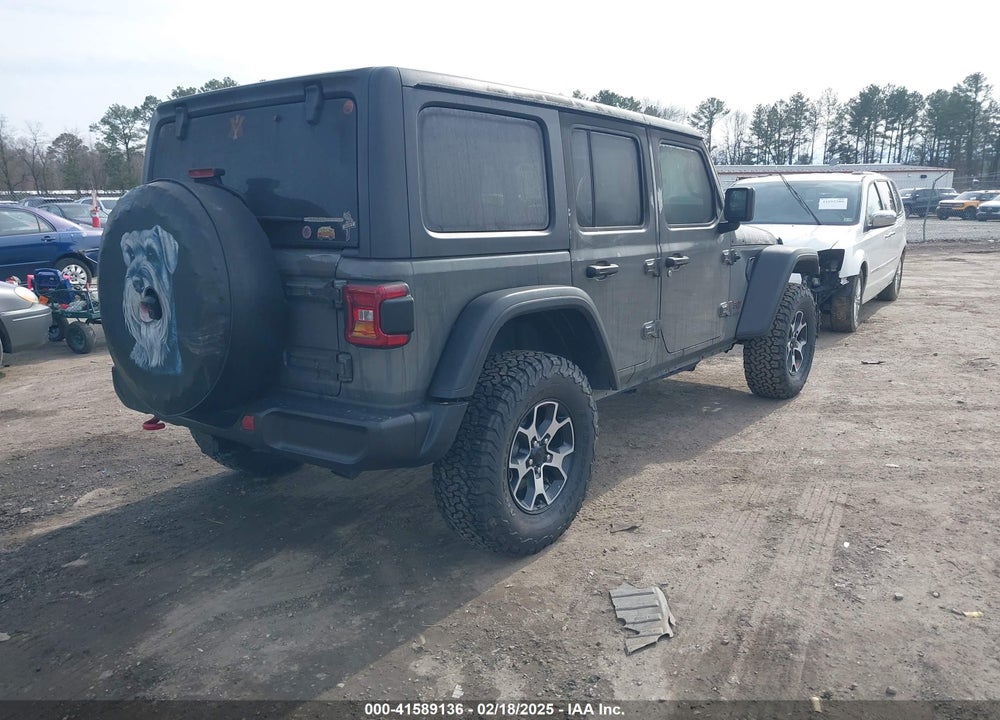 2021 JEEP WRANGLER UNLIMITED RUBICON 4X4 VIN: 1C4JJXFM8MW660312
