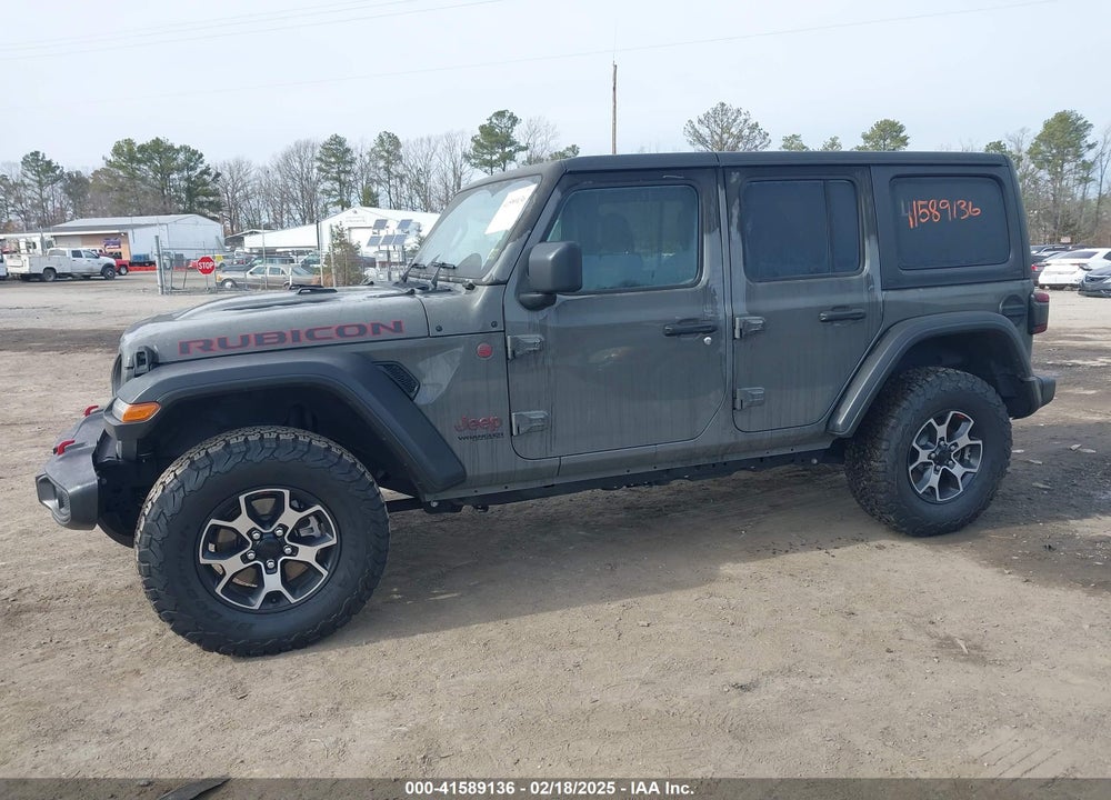 2021 JEEP WRANGLER UNLIMITED RUBICON 4X4 VIN: 1C4JJXFM8MW660312