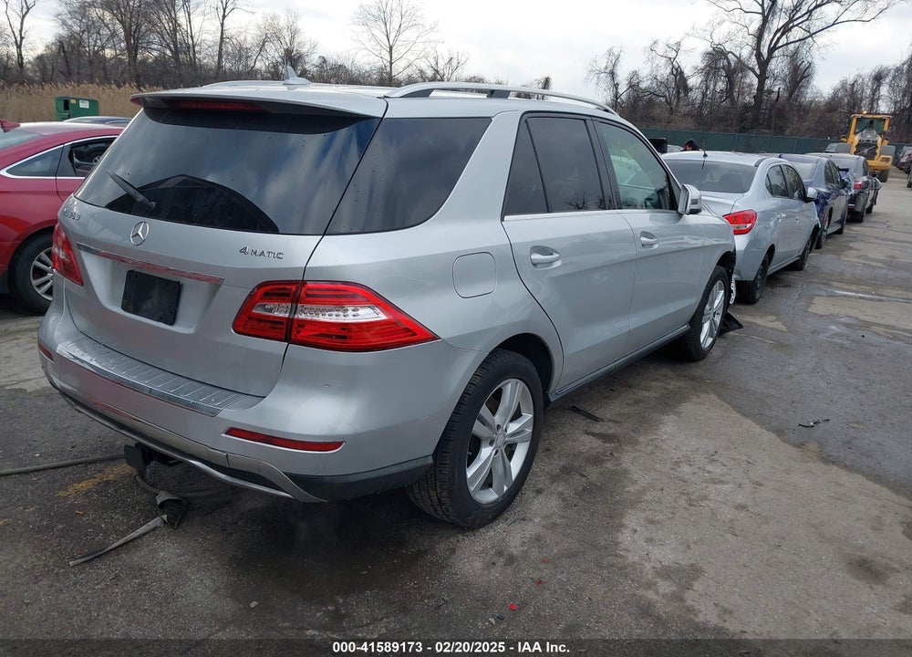 2015 MERCEDES-BENZ ML 350 VIN: 4JGDA5HB1FA503357