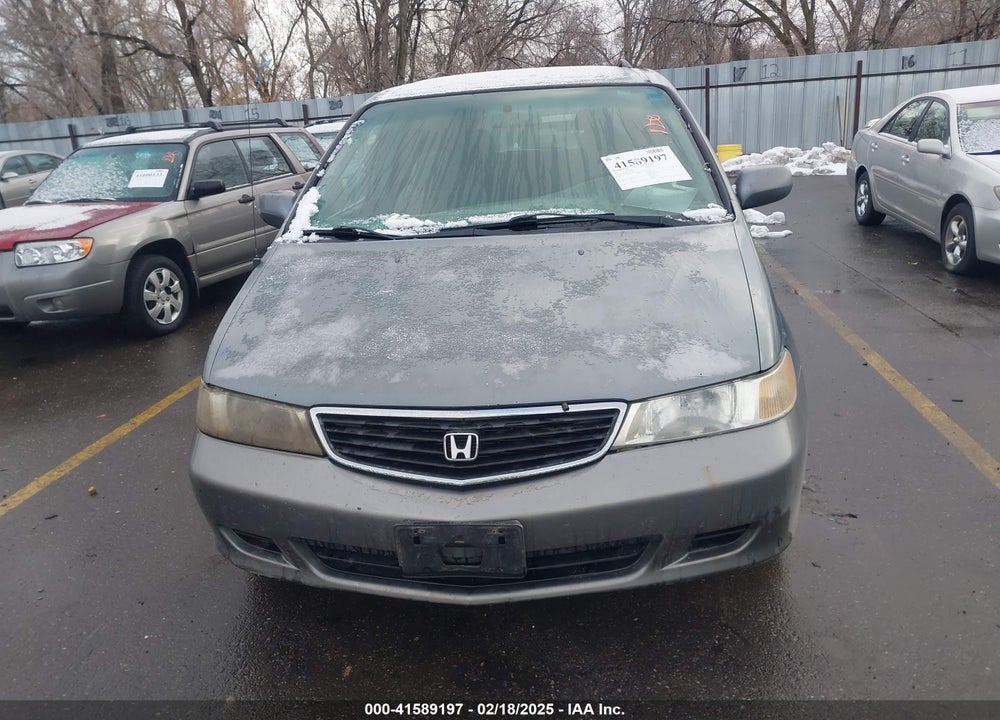 2001 HONDA ODYSSEY EX VIN: 2HKRL18621H551581