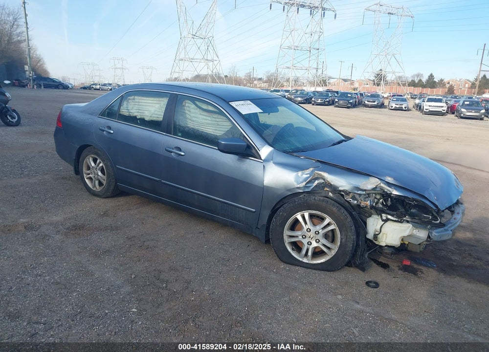 2007 HONDA ACCORD VIN: 1HGCM56307A128535