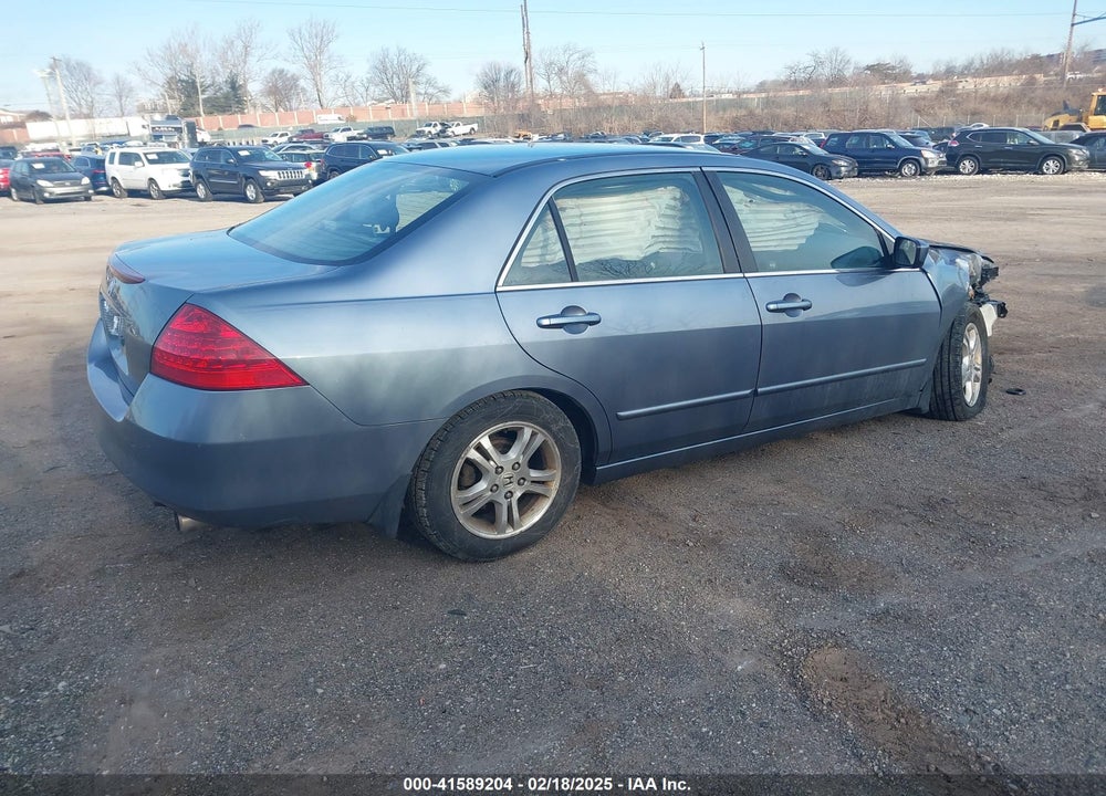 2007 HONDA ACCORD VIN: 1HGCM56307A128535