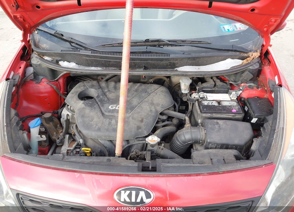2013 KIA RIO VIN: KNADM5A38D6164639