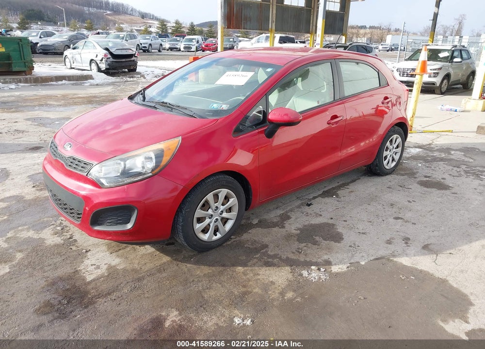 2013 KIA RIO VIN: KNADM5A38D6164639