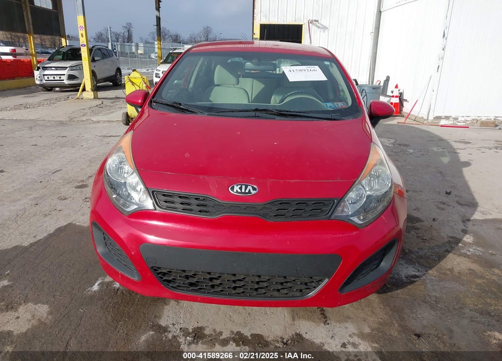 2013 KIA RIO VIN: KNADM5A38D6164639