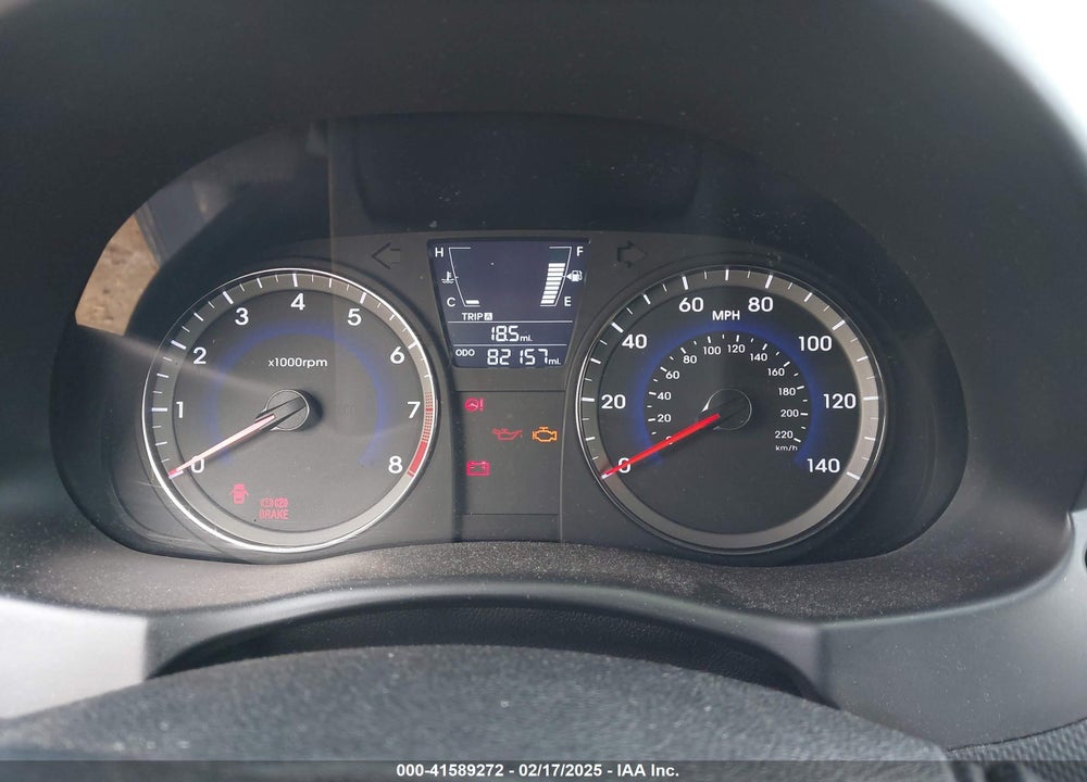 2014 HYUNDAI ACCENT VIN: KMHCU5AE6EU155785