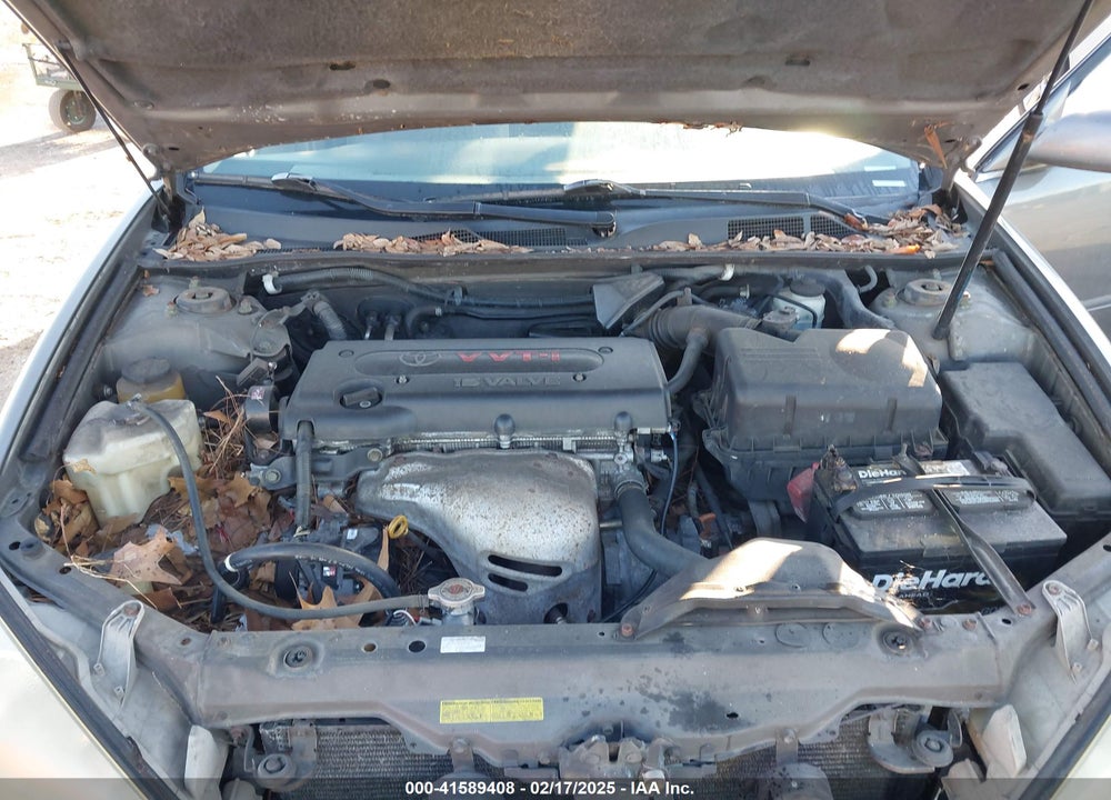 2004 TOYOTA CAMRY LE VIN: 4T1BE32K44U827701