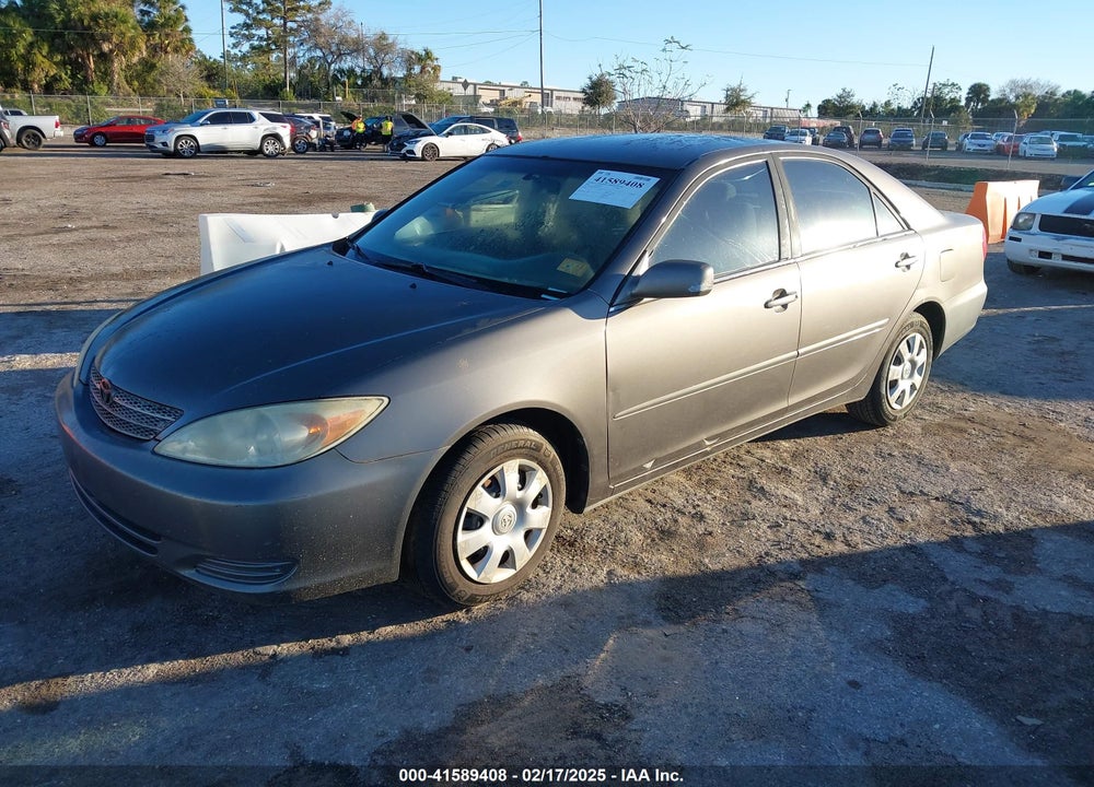2004 TOYOTA CAMRY LE VIN: 4T1BE32K44U827701