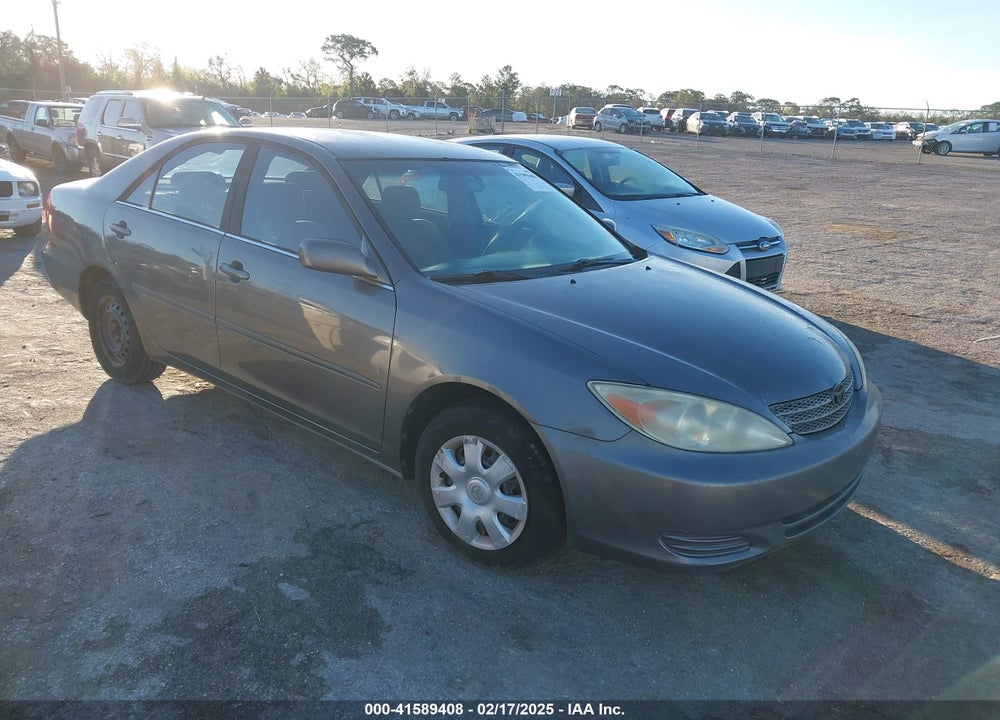 2004 TOYOTA CAMRY LE VIN: 4T1BE32K44U827701