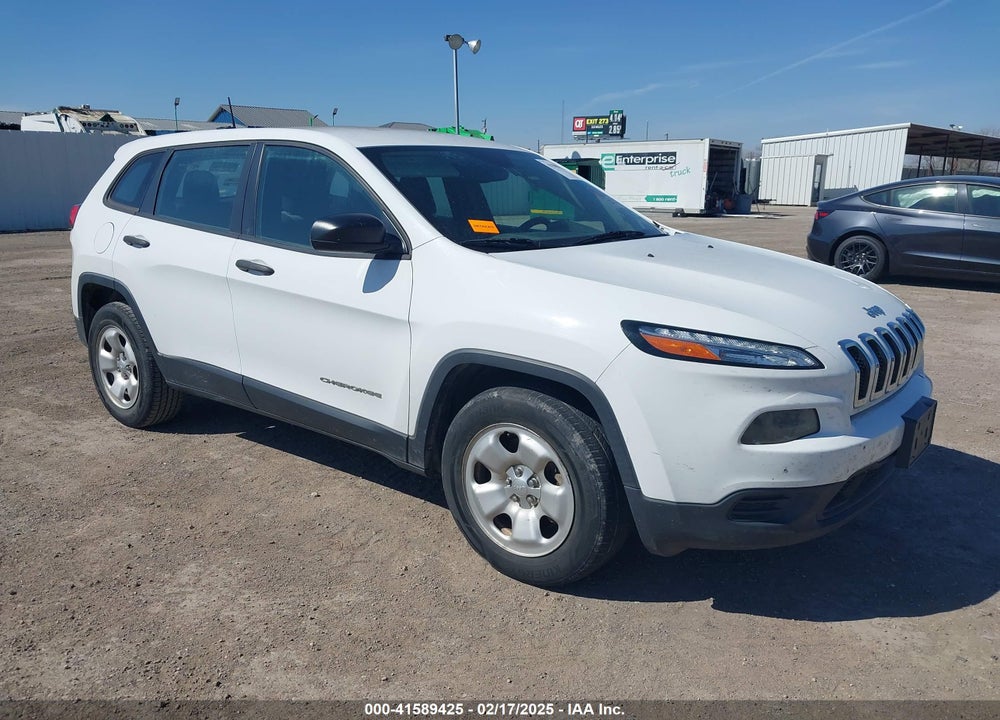 2017 JEEP CHEROKEE SPORT 4X4 VIN: 1C4PJMAB1HW668725