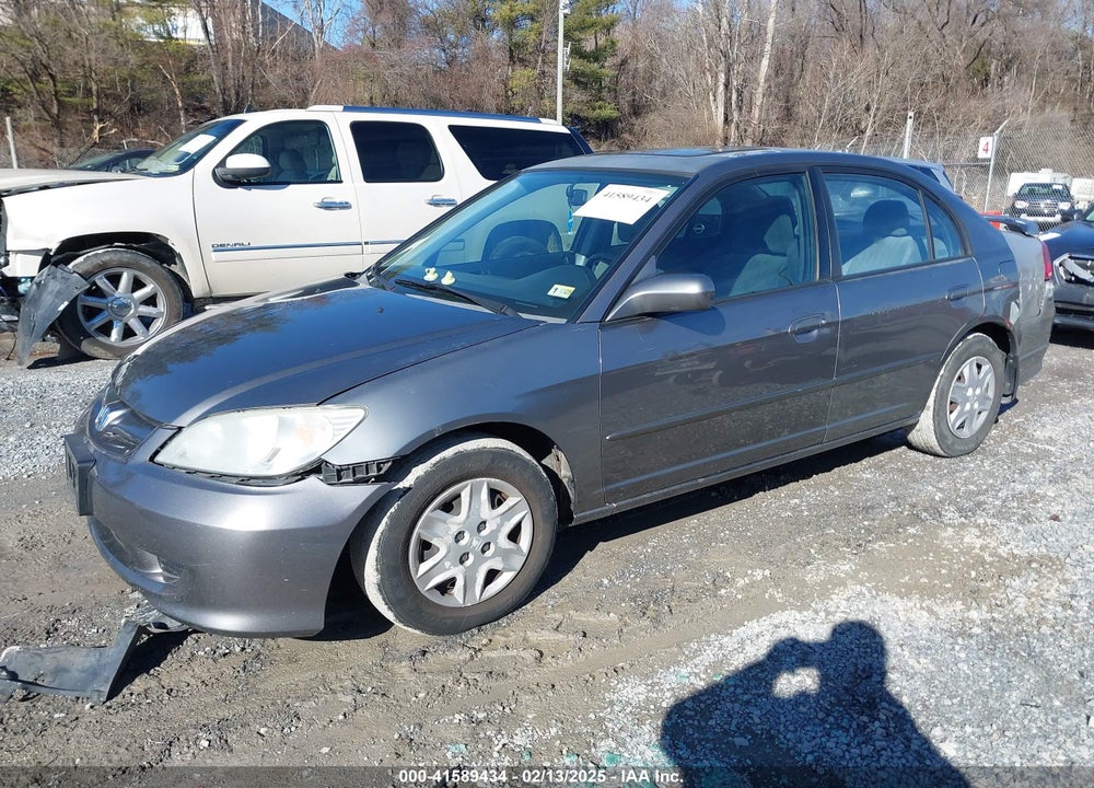 2005 HONDA CIVIC EX VIN: 2HGES26775H540417
