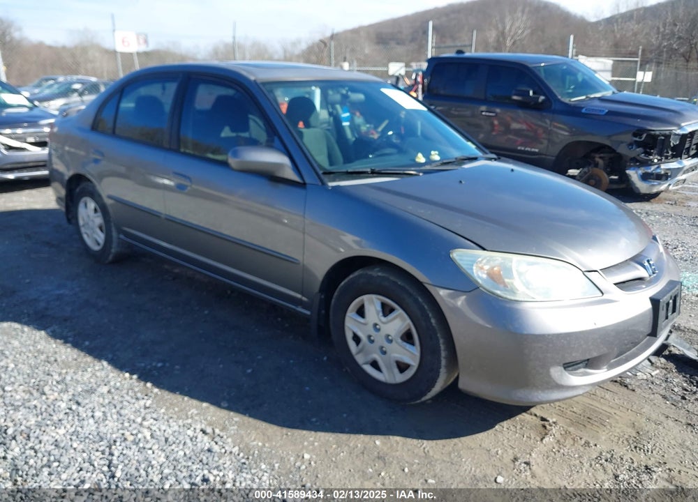 2005 HONDA CIVIC EX VIN: 2HGES26775H540417