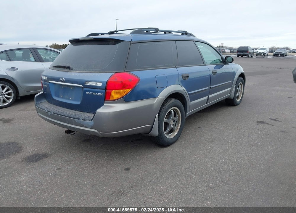 2007 SUBARU OUTBACK VIN: 4S4BP61C377345309