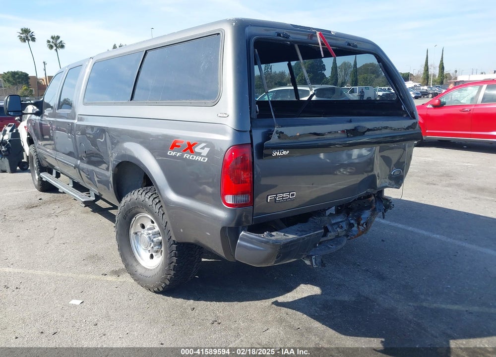 2004 FORD F-250 VIN: 1FTNW21P64ED89828