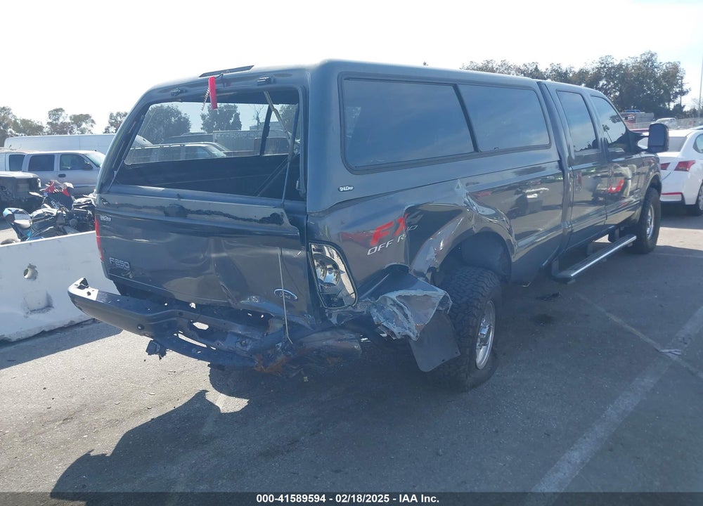 2004 FORD F-250 VIN: 1FTNW21P64ED89828