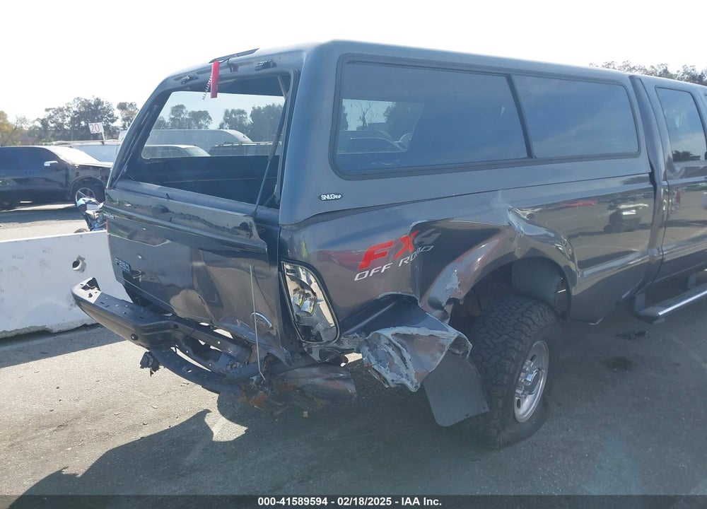 2004 FORD F-250 VIN: 1FTNW21P64ED89828