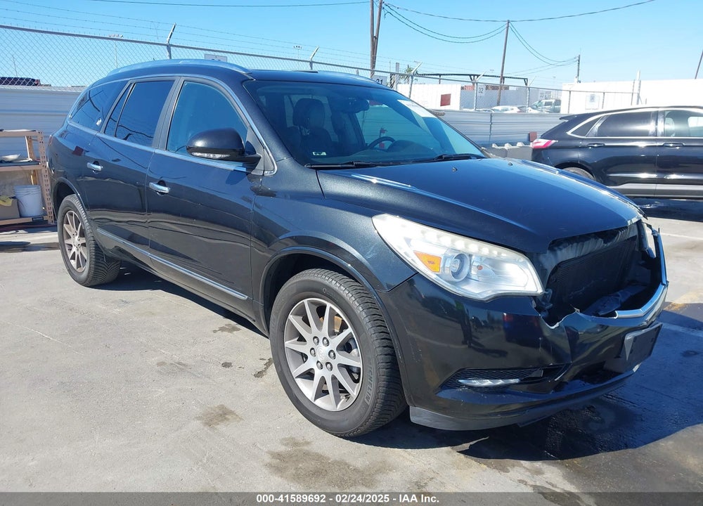 2015 BUICK ENCLAVE LEATHER VIN: 5GAKRBKDXFJ163608