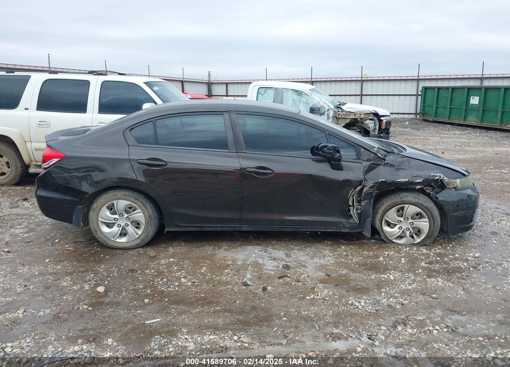 2014 HONDA CIVIC VIN: 2HGFB2F57EH557933