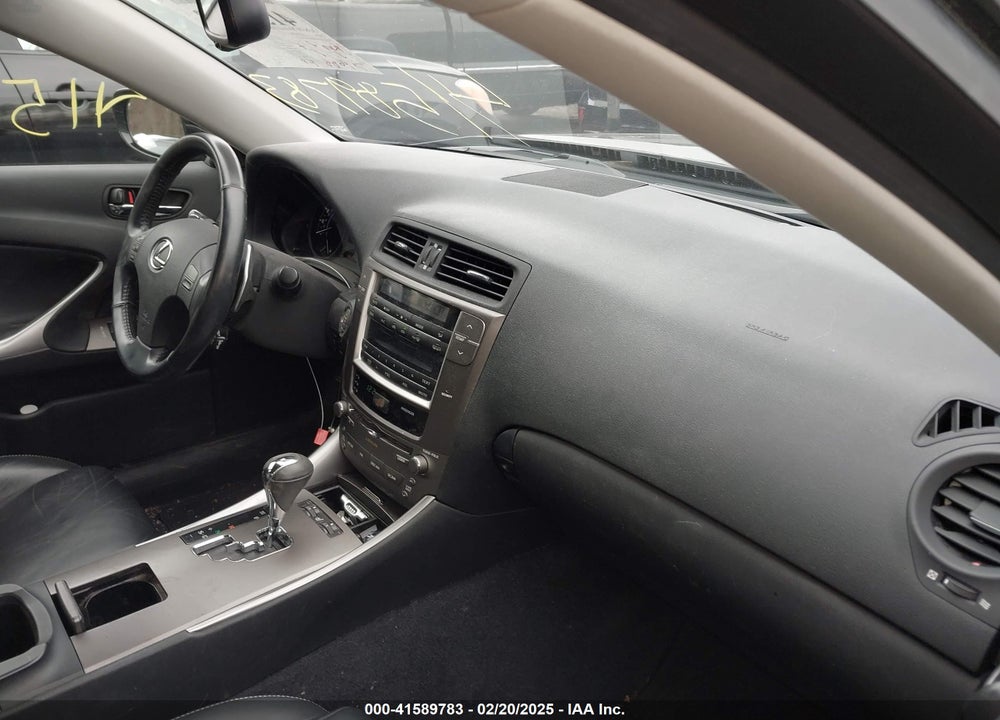 2009 LEXUS IS 250 VIN: JTHCK262595031075