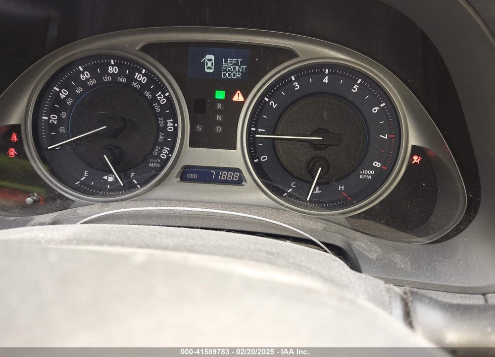 2009 LEXUS IS 250 VIN: JTHCK262595031075