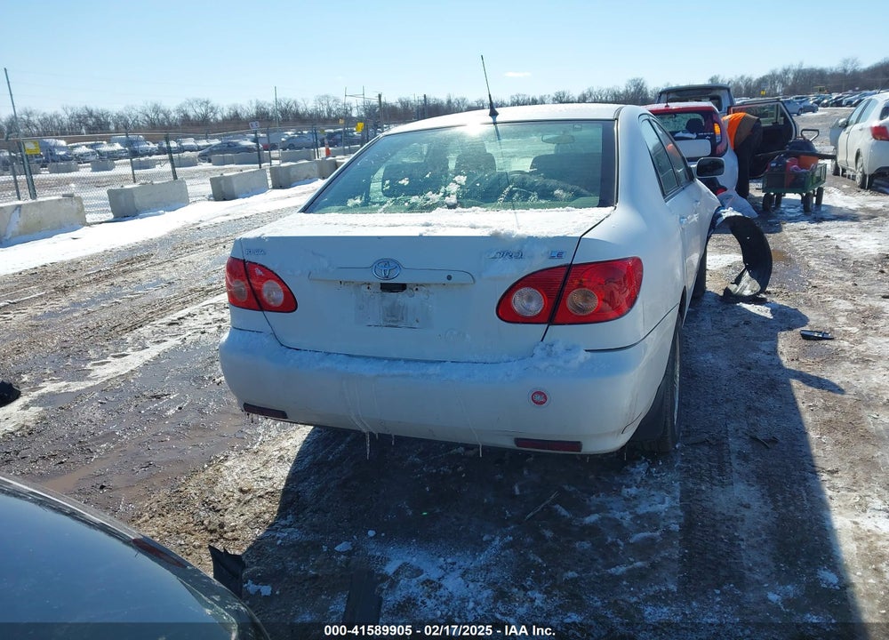 2006 TOYOTA COROLLA LE VIN: 2T1BR30E26C623310