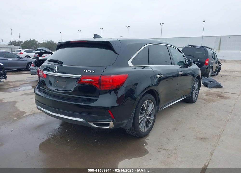 2017 ACURA MDX TECHNOLOGY PACKAGE VIN: 5FRYD3H54HB001754