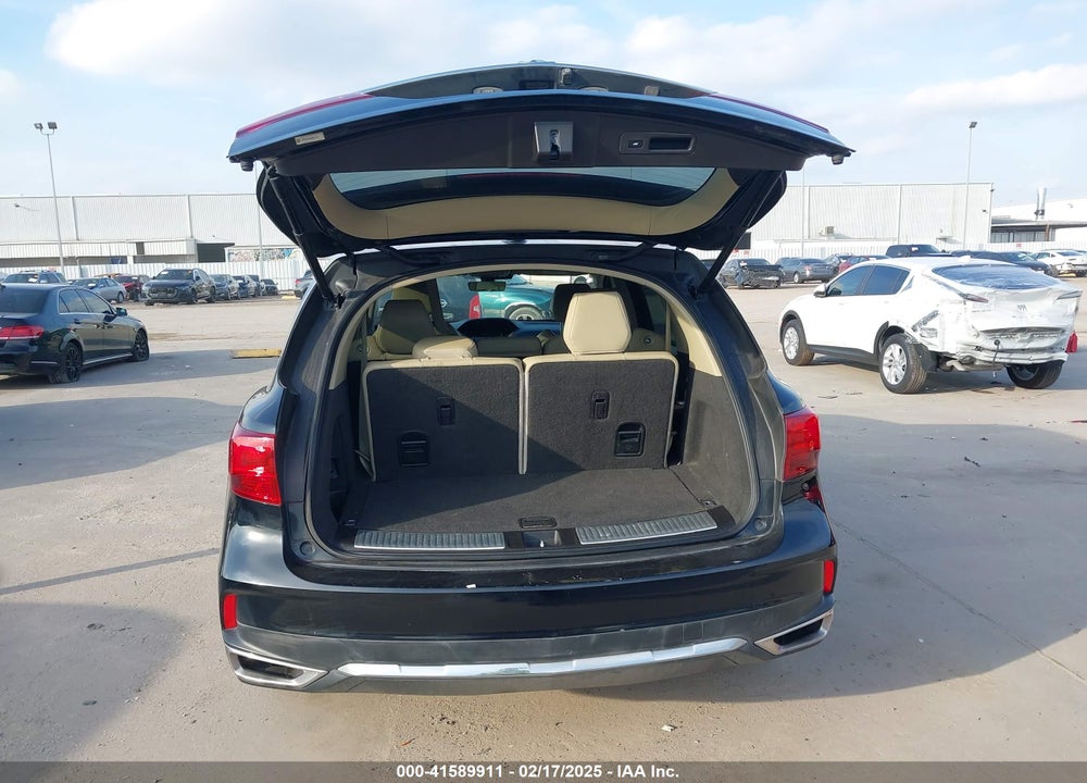 2017 ACURA MDX TECHNOLOGY PACKAGE VIN: 5FRYD3H54HB001754