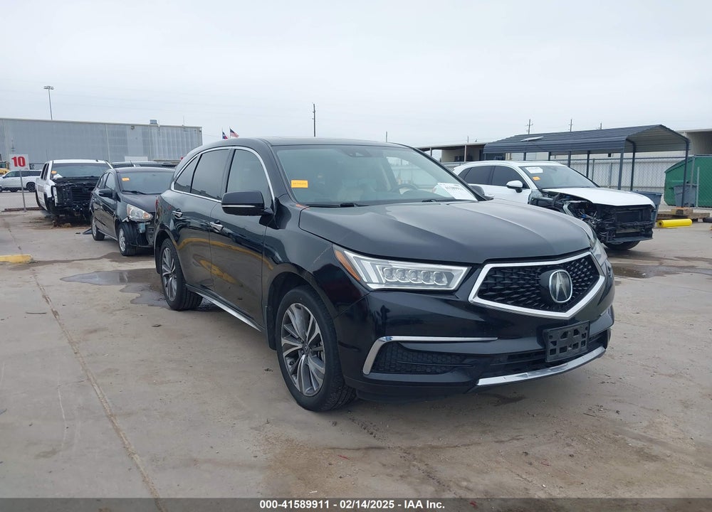 2017 ACURA MDX TECHNOLOGY PACKAGE VIN: 5FRYD3H54HB001754