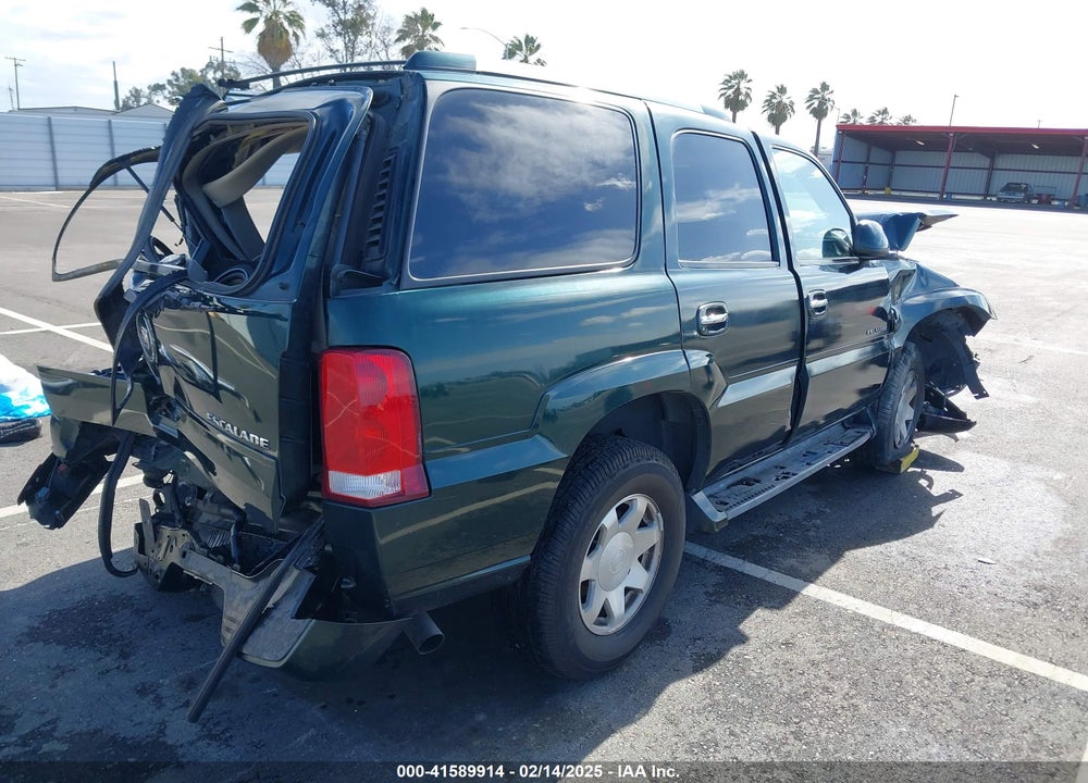 2003 CADILLAC ESCALADE STANDARD VIN: 1GYEK63N13R272139