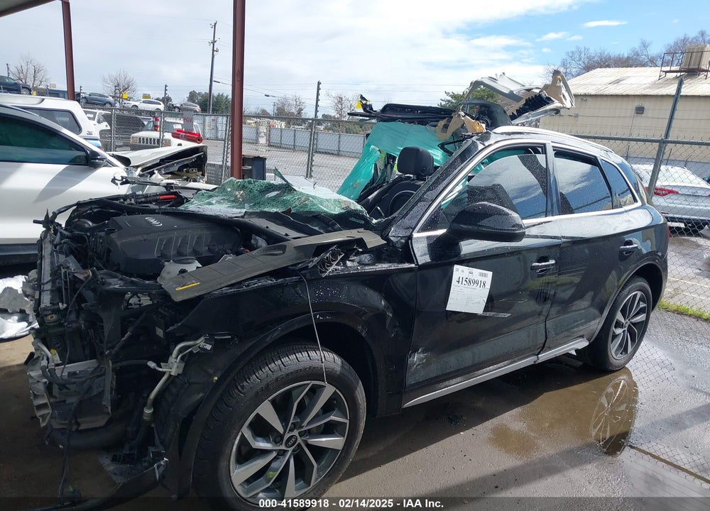 2021 AUDI Q5 PREMIUM PLUS 45 TFSI QUATTRO S TRONIC VIN: WA1BAAFYXM2023010