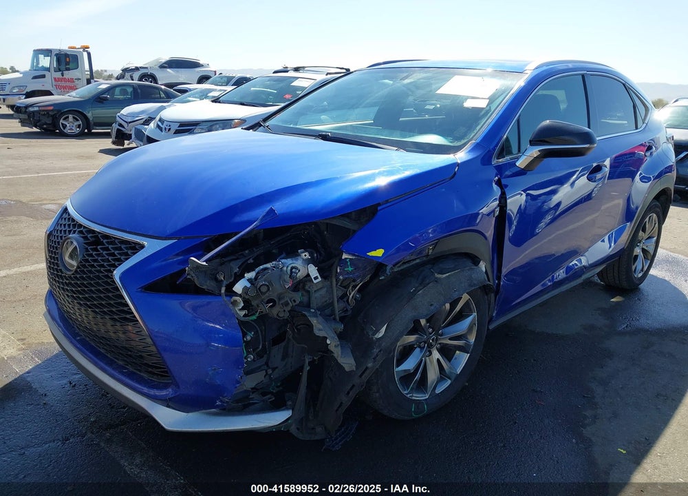 2015 LEXUS NX 200T VIN: JTJYARBZ6F2018562