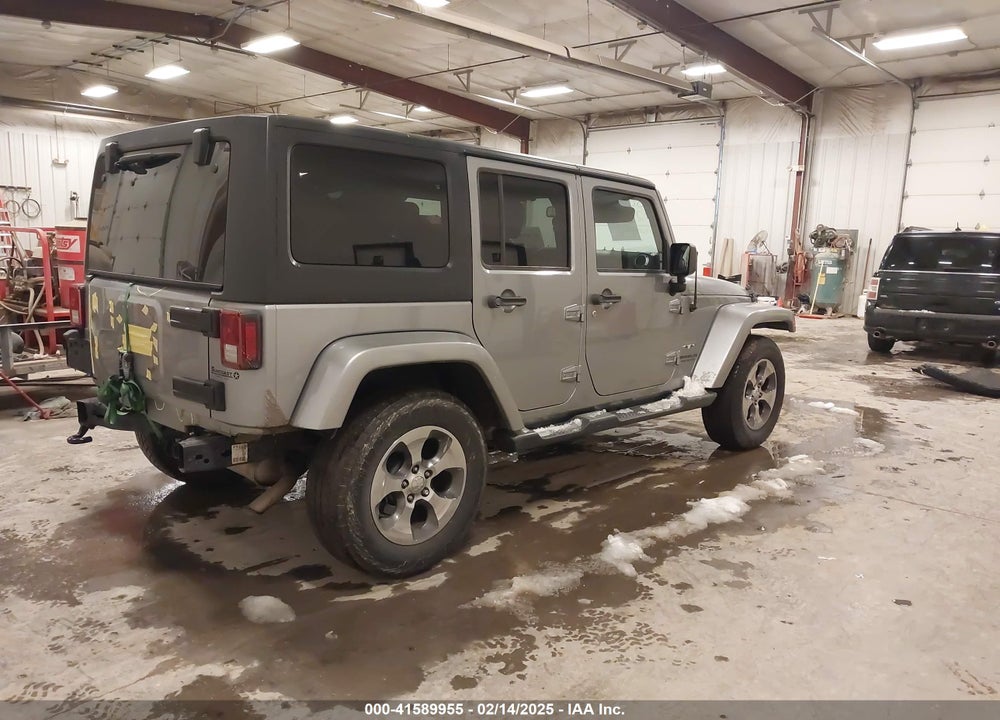 2016 JEEP WRANGLER UNLIMITED SAHARA VIN: 1C4BJWEG1GL114581