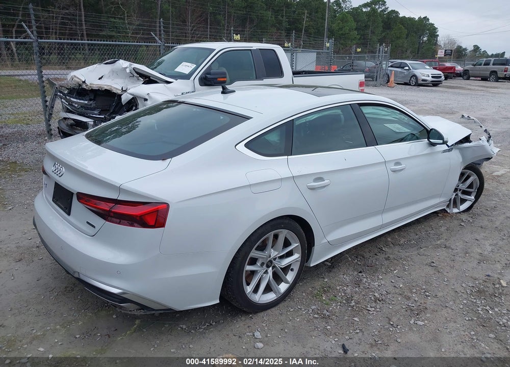 2024 AUDI A5 SPORTBACK PREMIUM PLUS 45 TFSI QUATTRO S TRONIC VIN: WAUFACF52RA019083